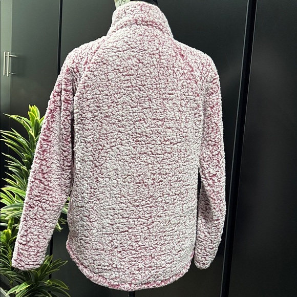 Realtree Sherpa quarter zip pull over,lined,hip pockets,camo trim, warm & cozy - Picture 7 of 11